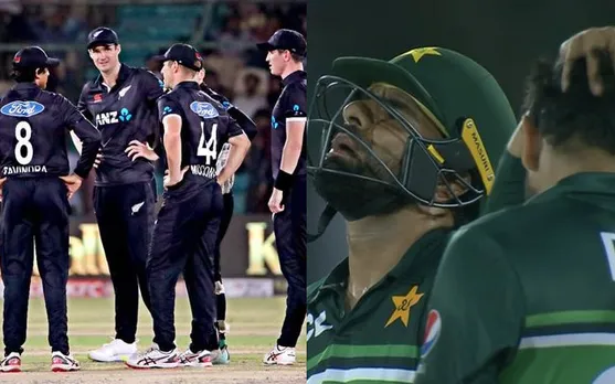 'Wo udhar camera ki taraf dekh kar haath hila dein, prank hua hai' - Fans react as Pakistan lose their no. 1 ODI rankings in just 48 hours after New Zealand beat them in 5th ODI