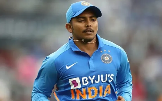 'Someone is saying the same things behind my back...' - Prithvi Shaw opens up on relationship with Indian players
