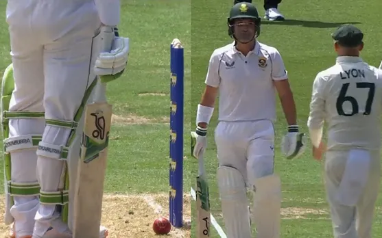 Watch: Dean Elgar’s reply to Nathan Lyon’s 'Santa's present' sledge in Boxing Day Test goes viral
