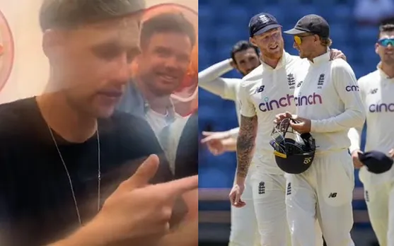 Watch: England celebrate their series win over New Zealand with a treat of Kebabs