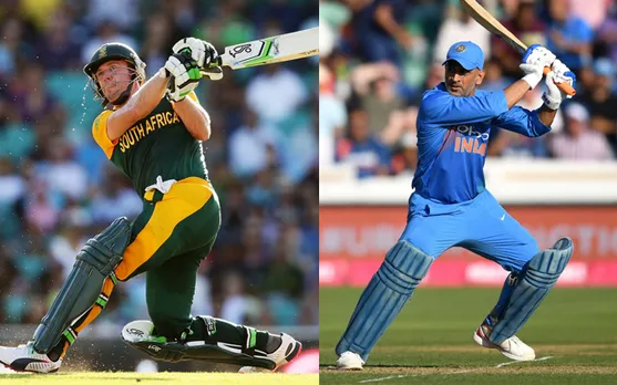 'Chalo ab behas toh band ho jayegi' - Fans react as AB de Villiers picks MS Dhoni as 'best finisher' over himself