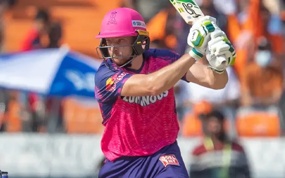 'Itna nhi marna hota hai bhaii' - Fans can't keep calm as Jos Buttler hammers 54 off 22 against Hyderabad in ITL 2023