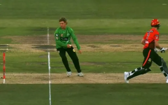 ‘It was similar to the Undertaker's stare…’ - Indian spinner on Adam Zampa's to Non-Striker Run Out Attempt in BBL 12