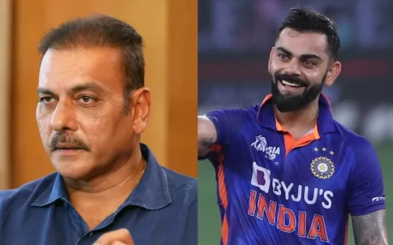 Ravi Shastri claims that Virat Kohli must have shed his mental baggage after scoring his 71st international century