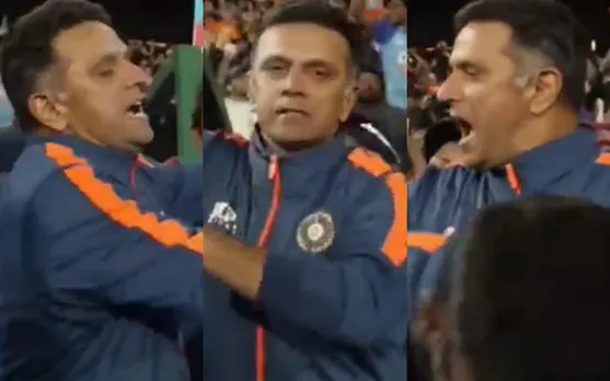 Watch: Rahul Dravid Fully Pumped Up After India’s Thrilling Win At MCG Over Pakistan