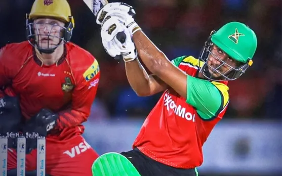 WATCH: Saim Ayub's powerful knock guides Guyana Amazon Warriors to 6 wickets win against Trinbago Knight Riders in CPL 2023