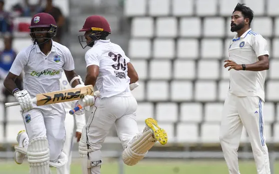 'Draw karne wale hain'- Fans react as West Indies end Day 2 of 2nd Test on 86/1 against India, trail by 352