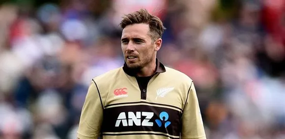 Tim Southee auctions his WTC final jersey