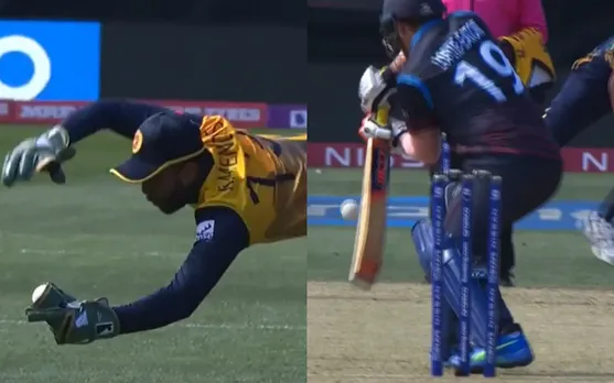 Watch: Kusal Mendis takes a blinder against Namibia in the 20-20 World Cup