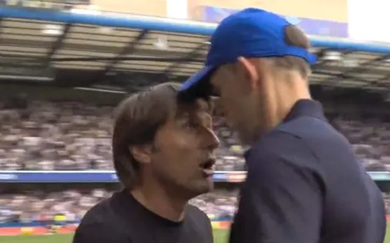 Watch: Thomas Tuchel and Antonio Conte have an ugly fight after the game between Chelsea and Tottenham