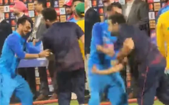Watch: Yuzvendra Chahal And Tabraiz Shamsi Again Involved In A Funny Incident After The Match