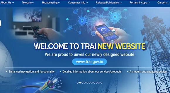 TRAI new website