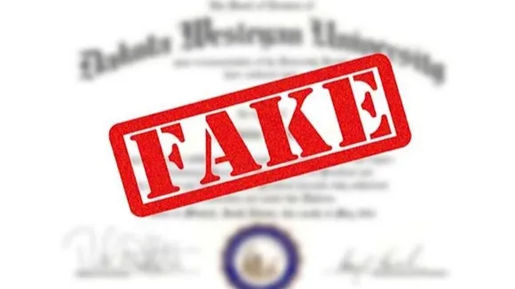Fake award