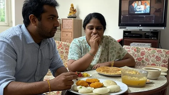A normal Sunday for an Indian
