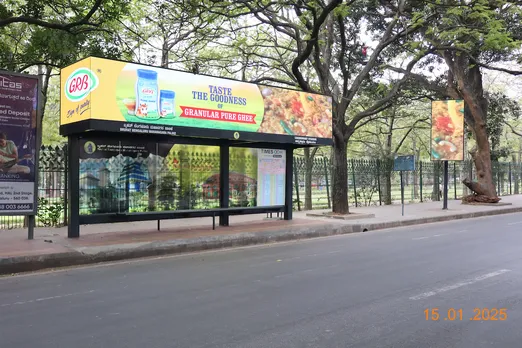 Times OOh bus shelter