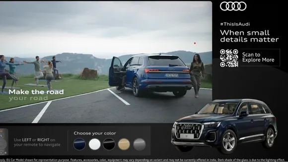 AUDI India's CTV campaign for facelift Q7 with Huella Services NEXad