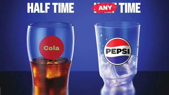 Pepsi's Anytime dig at Coke