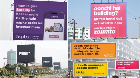 Billboards for social media