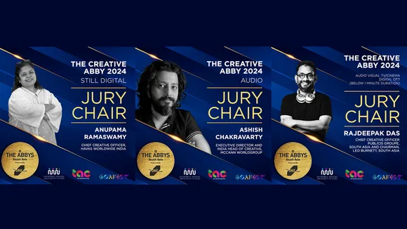Anupama Ramaswamy, Ashish Chakravarty, Rajdeepak Das named Abby Awards jury chairs