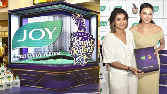 Joy Personal Care unveils 4D anamorphic display with Mimi Chakraborty