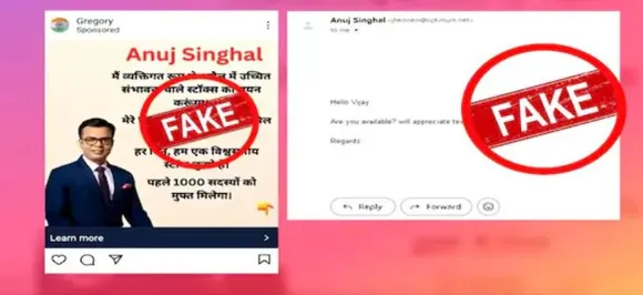 CNBC Awaaz alerts about false ads impersonating its Managing Editor, Anuj Singhal