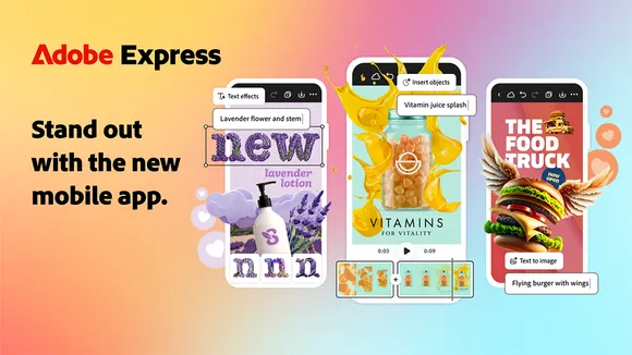 Adobe Express mobile app backed by Firefly generative AI now available for content creators