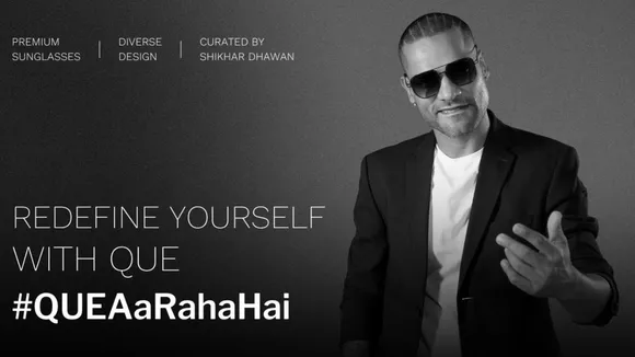 Shikhar Dhawan unveils launch of eyewear brand Que with #QueaaRahaHai