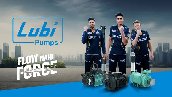 Lubi Pumps showcases its force in ad starring Gujarat Titan players