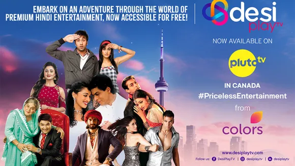 Pluto TV launches Viacom18’s DesiPlay TV in Canada