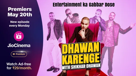 Shikhar Dhawan debuts as host with ‘Dhawan Karenge’ on JioCinema Premium