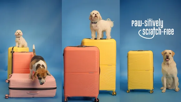 American Tourister celebrates National Pet Day with Paws-itive luggage bags