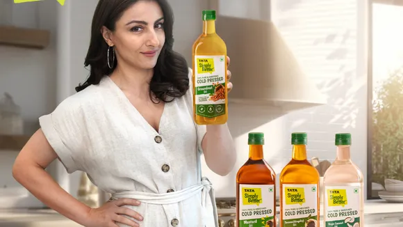 Soha Ali Khan endorses Tata Simply Better’s range of unrefined cold pressed oils