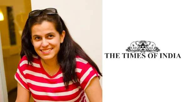 Aabha Sachdev joins The Times of India as Brand Head – TIMS