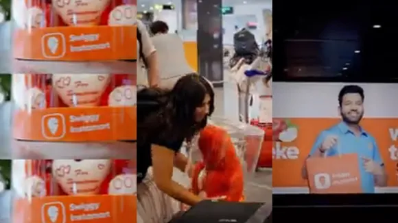 Swiggy Instamart displays 