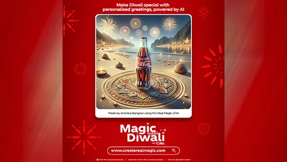 Coca-Cola sparks Diwali celebrations with personalised AI-generated wish cards