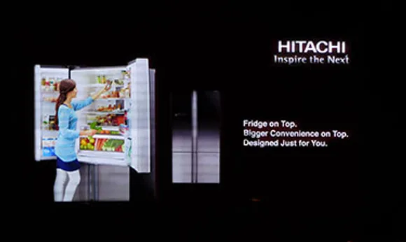 Posterscope India uses 'pixel-led technology' for Hitachi refrigerator