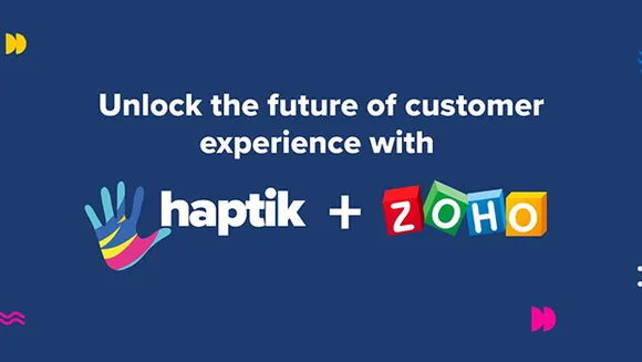 Haptik enters into a strategic partnership with Zoho SalesIQ