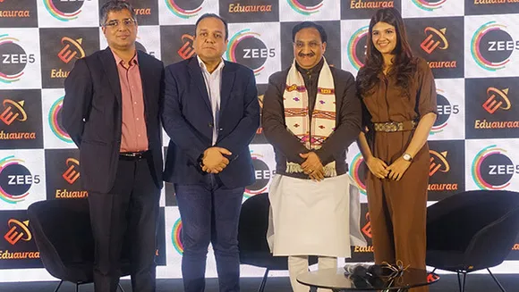 Zee5 partners with Eduauraa to provide quality online education at an affordable price