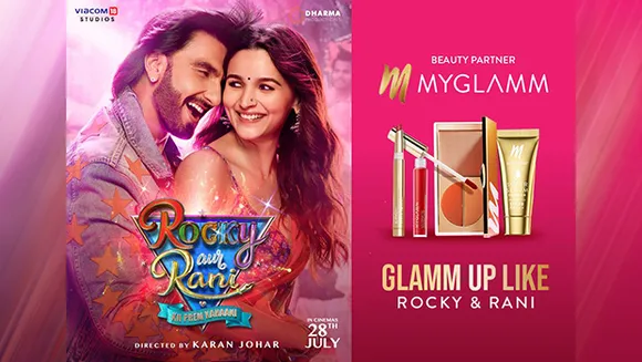 D2C makeup brand MyGlamm becomes official beauty partner for 'Rocky aur Rani Kii Prem Kahaani' movie