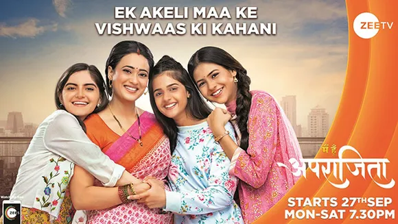 Zee TV to present family drama - 'Main Hoon Aparajita'
