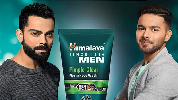 Virat Kohli and Rishabh Pant are new brand ambassadors of 'Himalaya Men Face Care Range'