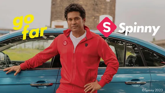 Sachin Tendulkar features in Spinny's 'It's Never Just a Car' campaign for World Cup