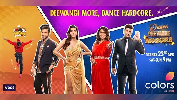 Colors all set for launch of 'Dance Deewane Juniors' show