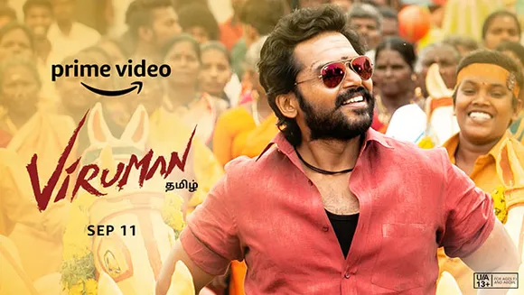 Prime Video to present digital premiere of Tamil film 'Viruman'