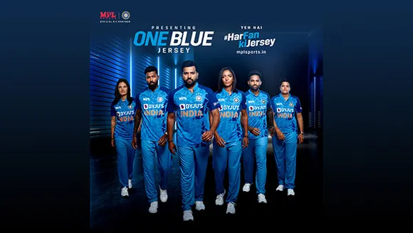 BCCI and MPL Sports launch the new official Team India T20I Jersey - 'One Blue Jersey'