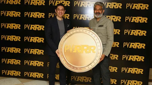 PVR launches 'PVRRR' NFTs as part of its association with the movie RRR