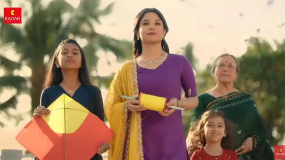 Kalyan Jewellers celebrates new beginnings in Uttarayan campaign featuring Kinjal Rajpriya