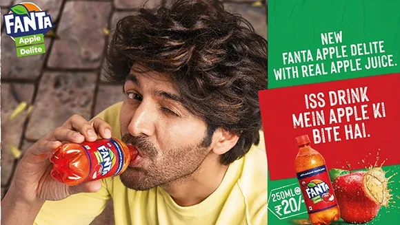Fanta's commercial for new flavour 'Apple Delite' also introduces Kartik Aaryan as brand ambassador