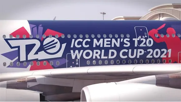 How much did sponsors' ads build awareness during ICC Men's T20 World Cup 2021