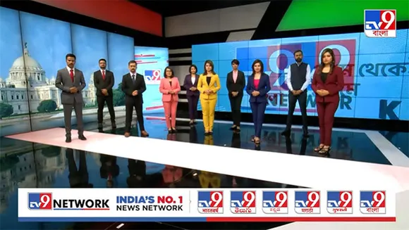 TV9 Network launches TV9 Bangla, a 24x7 news channel from Kolkata